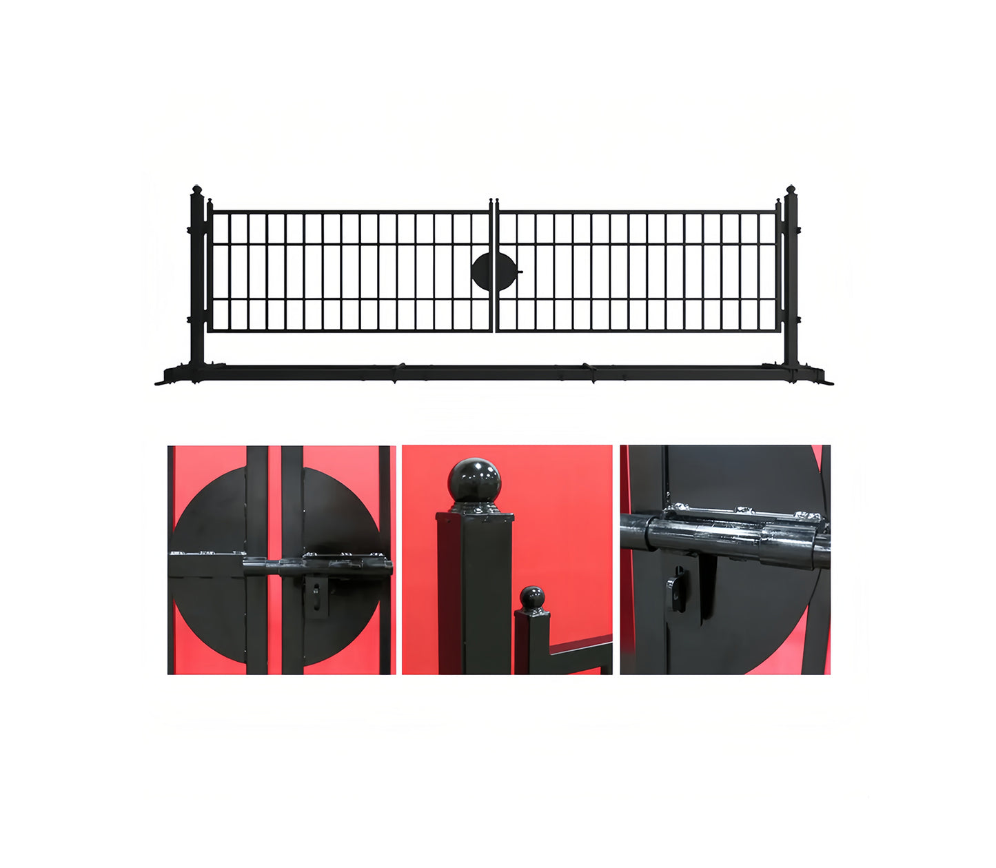 20 ft Heavy-Duty  Farm Gate - C